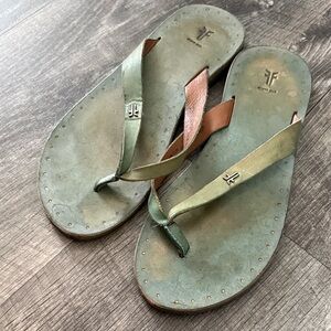 Frye Teal Green Women's Sandals